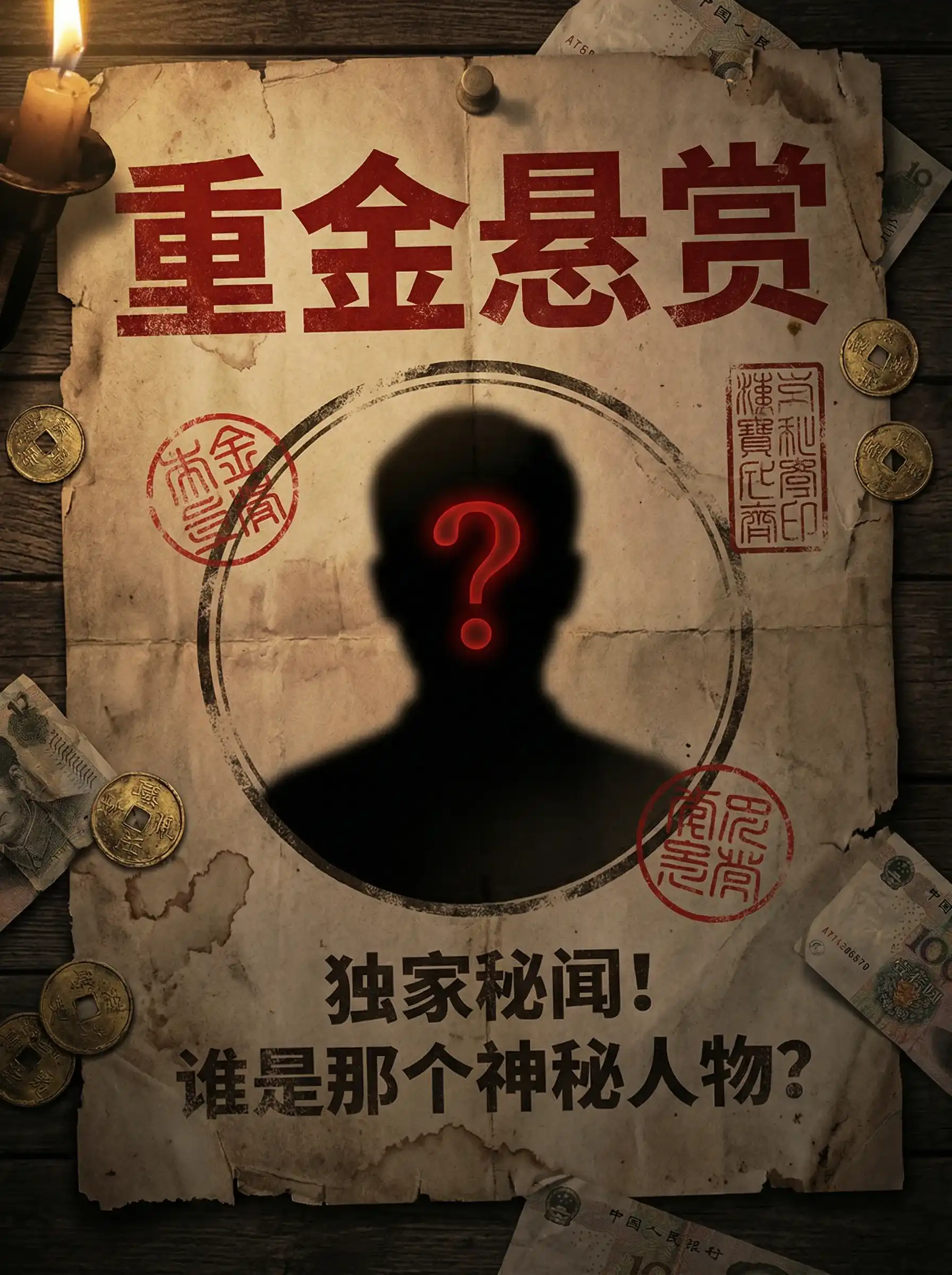 精神小妹 - 重金悬赏线索征集令